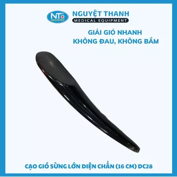 Dụng cụ cạo gió sừng lớn Diện Chẩn DC39, dài 16cm, dùng day huyệt và cạo gió