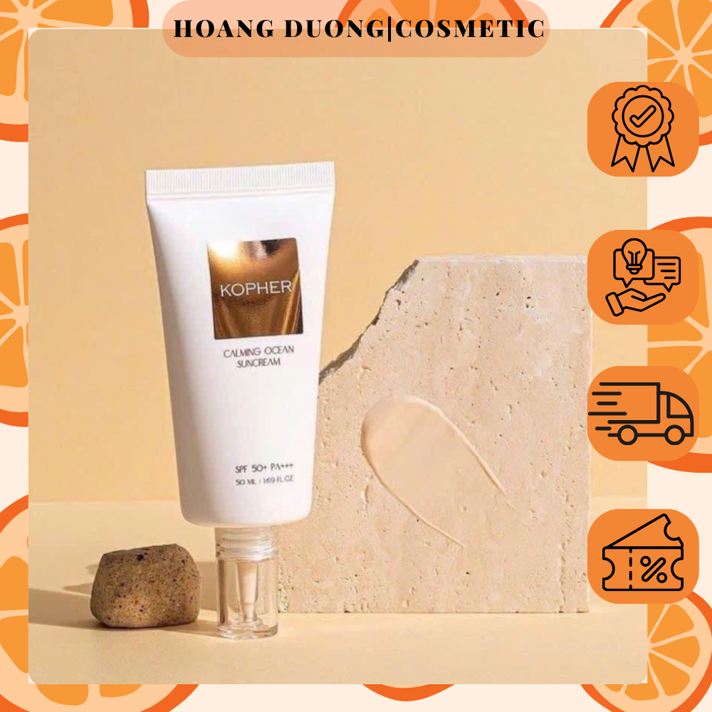 KEM CHỐNG NẮNG PHỔ RỘNG KOPHER SUN CREAM SPF50+, PA++++ 50ml | Shopee ...