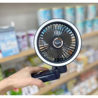 Quạt kẹp đa năng Gooby 2025 pin 7200maH,kẹp xe đẩy,treo tường,để bàn,có đèn