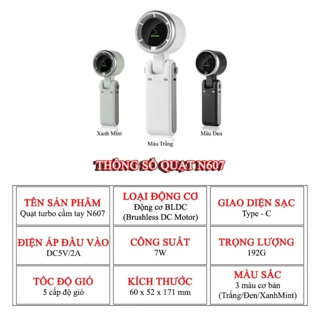 Quạt Mini Cầm Tay Có Sò Lạnh 4000mAh – Quạt Tích Điện Mạnh, 100 Mức Gió, Màn Hình LED Rõ Nét, Gấp Gọn Mang Theo