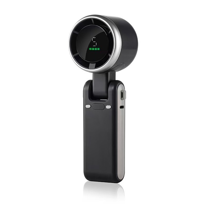 Quạt Mini Cầm Tay Có Sò Lạnh 4000mAh – Quạt Tích Điện Mạnh, 100 Mức Gió, Màn Hình LED Rõ Nét, Gấp Gọn Mang Theo