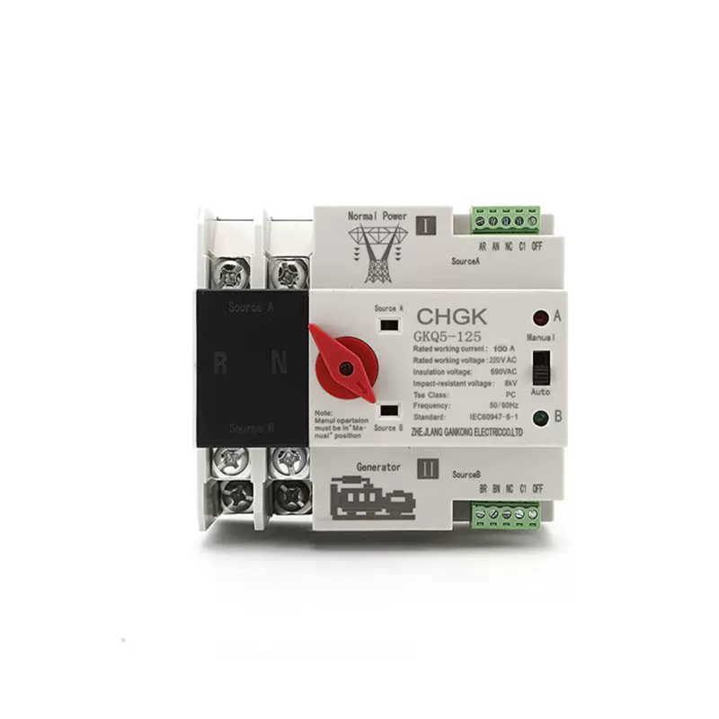 Bộ chuyển nguồn tự động ATS 2P 125A CHGK - Chuyển nguồn không gây mất ...