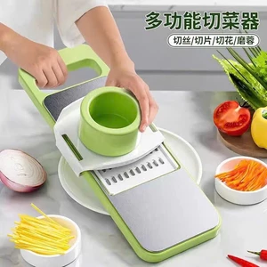 Bộ nạo rau củ quả 5 lưỡi dao - Đồ bào rau củ INOX 304 không gỉ đa năng cao cấp đa năng tiện dụng nhà bếp