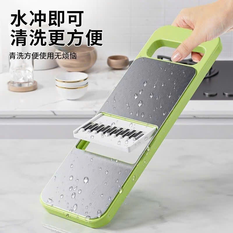 Bộ nạo rau củ quả 5 lưỡi dao - Đồ bào rau củ INOX 304 không gỉ đa năng cao cấp đa năng tiện dụng nhà bếp