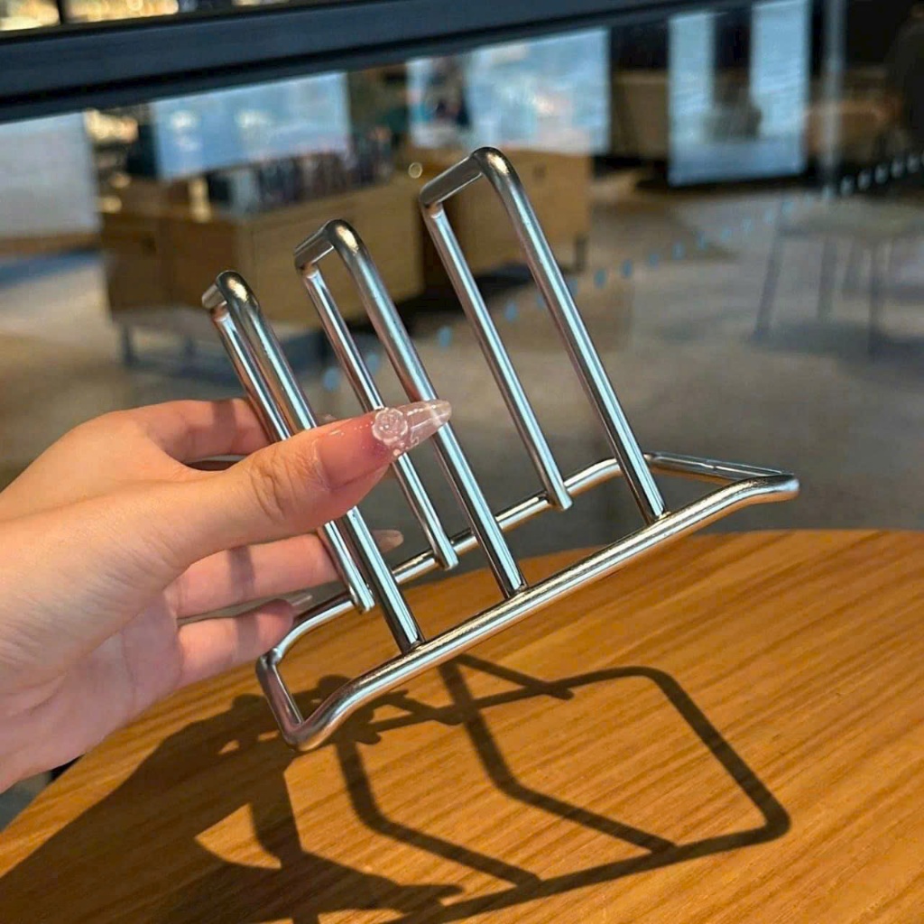 Kệ inox để thớt,gác vung nồi đơn giản,chắc chắn tiện lợi dễ vệ sinh