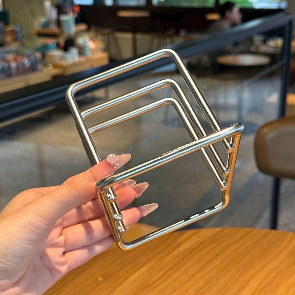 Kệ inox để thớt,gác vung nồi đơn giản,chắc chắn tiện lợi dễ vệ sinh