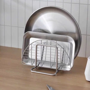 Kệ inox để thớt,gác vung nồi đơn giản,chắc chắn tiện lợi dễ vệ sinh