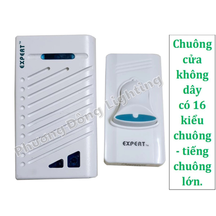 Bộ chuông cửa Không dây Cao cấp E-72A07 16 Kiểu chuông khoảng cách xa 150m