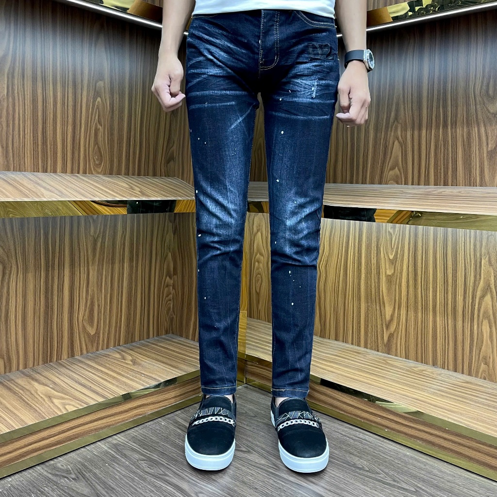 Tổng hợp 8 mẫu quần jeans đen xanh đơn giản có bốn cúc đẹp