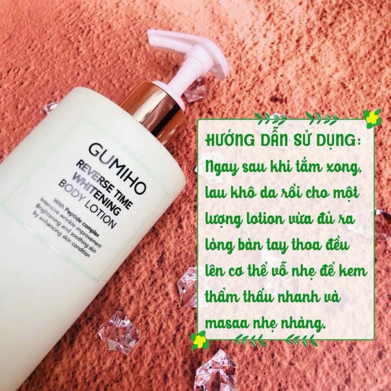 KEM DƯỠNG TRẮNG NÂNG TONE BODY HƯƠNG NƯỚC HOA PHÁP GUMIHO