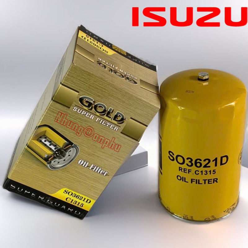 LỌC NHỚT C-1315 P550408 ISUZU 8T-15T , HITACHI ZX200-3 | Shopee