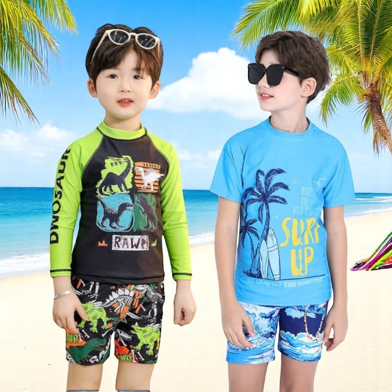 Bộ Đồ Bơi Cho Bé Trai Size Đại 15Kg - 55Kg - Đồ Bơi Gia Đình - Bộ Bơi Nam - Bộ Bơi Trẻ Em Mặc Hè