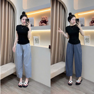 Quần Baggy Thụng ELEGANTE Boutique Hottriend Chào Hè Siêu Tôn Dáng Không Nhăn Không Bai Không Phai Không Xù Vải .