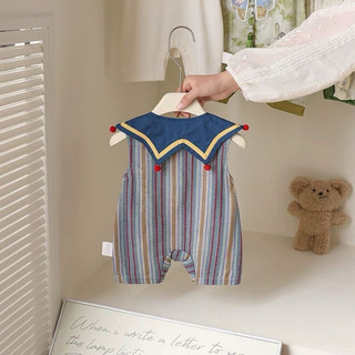 Bộ đồ liền thân chú hề chơi lễ 1/6 siêu dễ thương cho bé