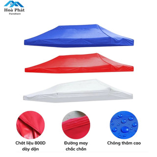 Nhà Bạt 3x3M DI Động Dựng Nhanh – Che Nắng Mưa Ngoài Trời, Khung Thép Chống Gỉ Khung Thép Chịu Lực