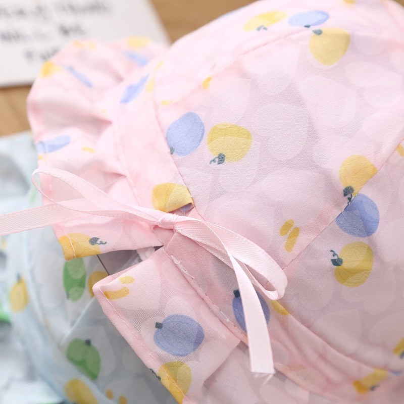 Mũ Tai Bèo Mỏng Cho Bé Gái Họa Tiết Cute Cao Cấp,Mũ Trẻ Sơ Sinh 0->6 tháng tuổi,nón tai bèo trẻ em saubabi
