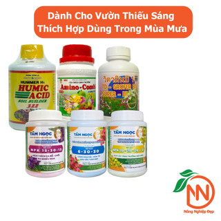 Bộ Phân Bón Trồng Lan Mùa Mưa – Dành Cho Vườn Thiếu Sáng