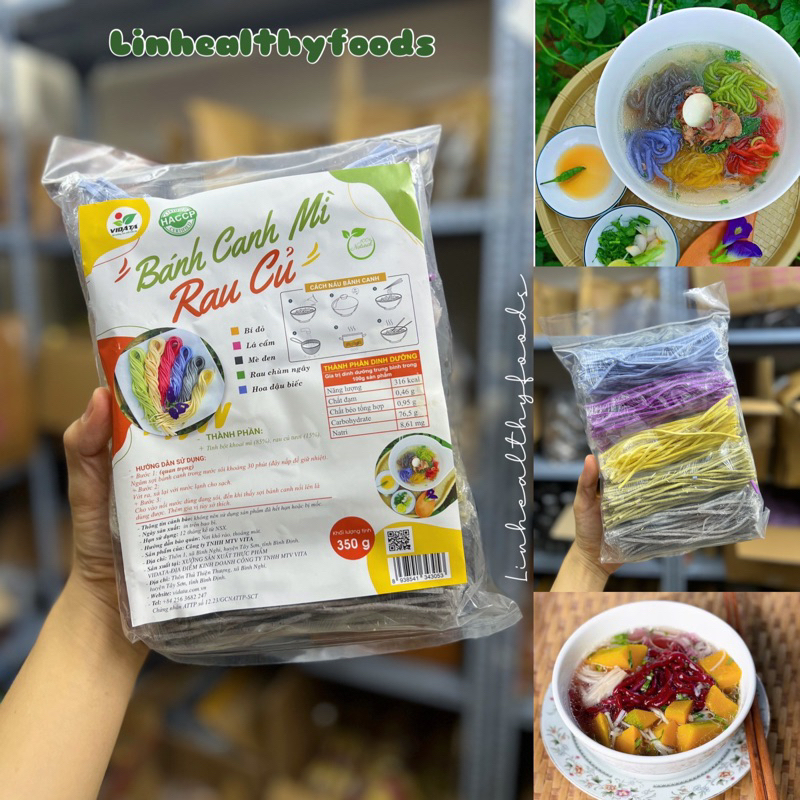 Bánh Canh Bột Lọc Rau Củ Vidata 400gr Dai Ngon Tự Nhiên | Shopee Việt Nam