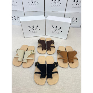 Dép Nữ Sỏ Ngón Phối Khóa Hottrend 2025 MA Shoes D4761 – Cá Tính, Êm Ái, Chuẩn Xu Hướng