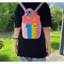 Balo pop it đi học cho bé mầm non từ 1-6 tuổi, balo ngựa pony silicon bé bóp bong bóng hỗ trợ giảm stress
