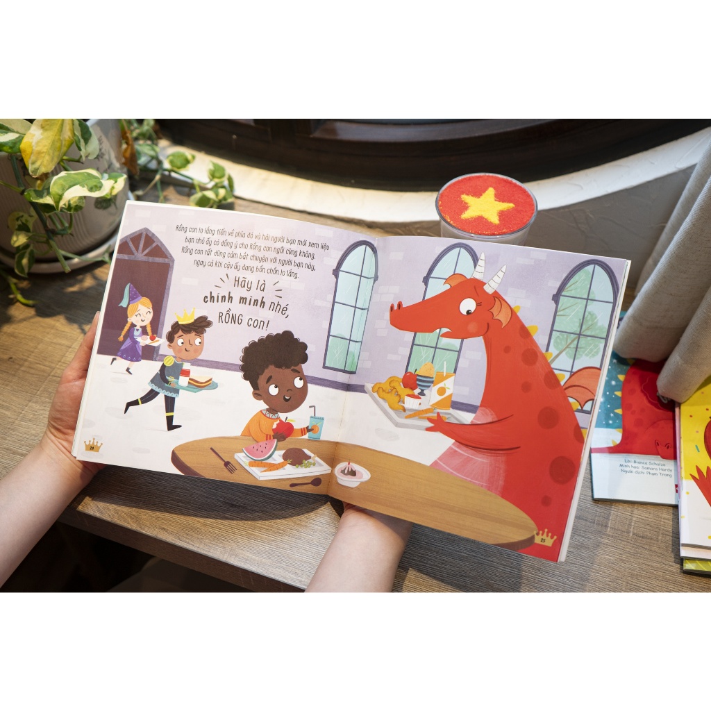 Ảnh Sách - Truyện về Rồng con - Truyện kể cho trẻ 0 - 6 tuổi - Đinh Tị Books 3