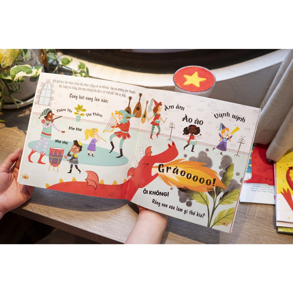 Ảnh Sách - Truyện về Rồng con - Truyện kể cho trẻ 0 - 6 tuổi - Đinh Tị Books 1