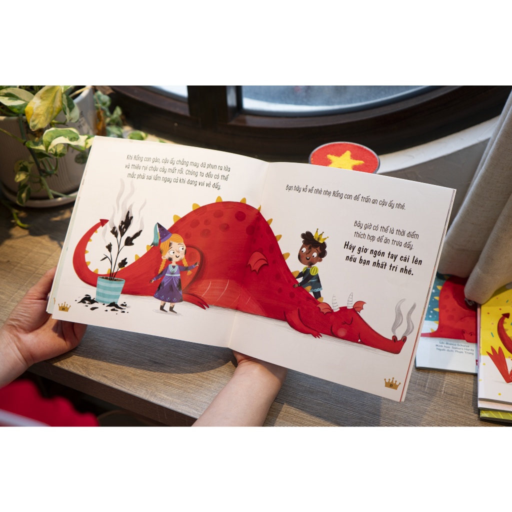 Ảnh Sách - Truyện về Rồng con - Truyện kể cho trẻ 0 - 6 tuổi - Đinh Tị Books 2