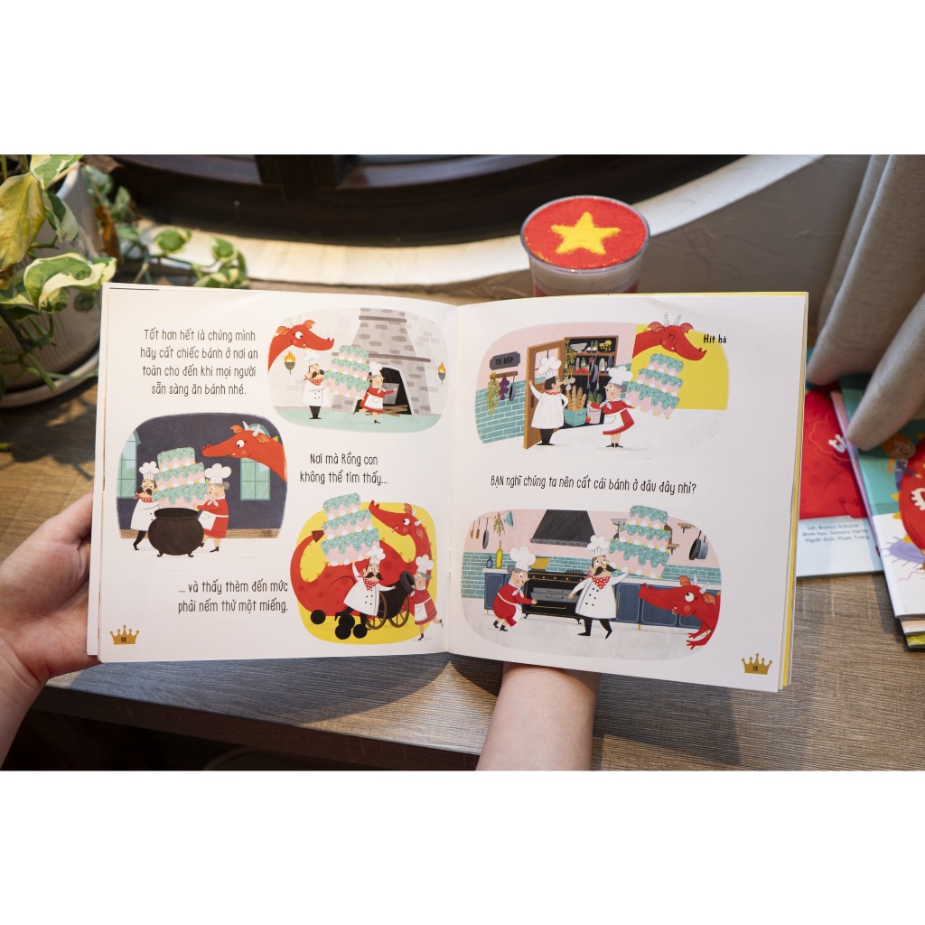 Ảnh Sách - Truyện về Rồng con - Truyện kể cho trẻ 0 - 6 tuổi - Đinh Tị Books 4