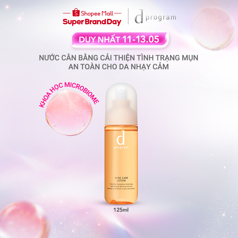 Ảnh Nước cân bằng cho da mụn Dprogram Microbiome Acne care Lotion 125ml 1