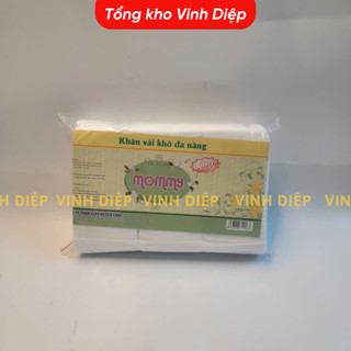 Vải khô, khăn khô đa năng Bibo ,Mommy dẹt, cuộn cho gia đình và bé