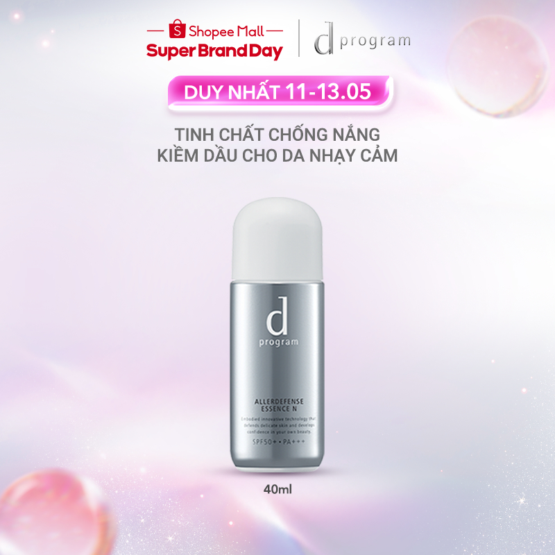 Ảnh Essense chống nắng kiềm dầu SPF50+ PA+++ d program Allerdefense Essense 40ml_18113 1