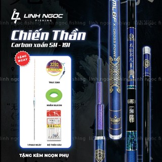 Cần Câu Đài Chiến Thần 5H 28i Chuyên Rô Riếc Chép Giữ Cá Tốt