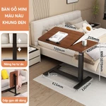 Bàn làm việc di động nâng hạ và nghiêng mặt bàn - Bàn làm việc thông minh, Bàn laptop gấp gọn văn phòng — ảnh 1