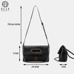 Túi Xách Nữ ELLY EL295 Đeo Vai Đeo Chéo Da Tổng Hợp Cao Cấp Thanh Lịch Hiện Đại — ảnh 4