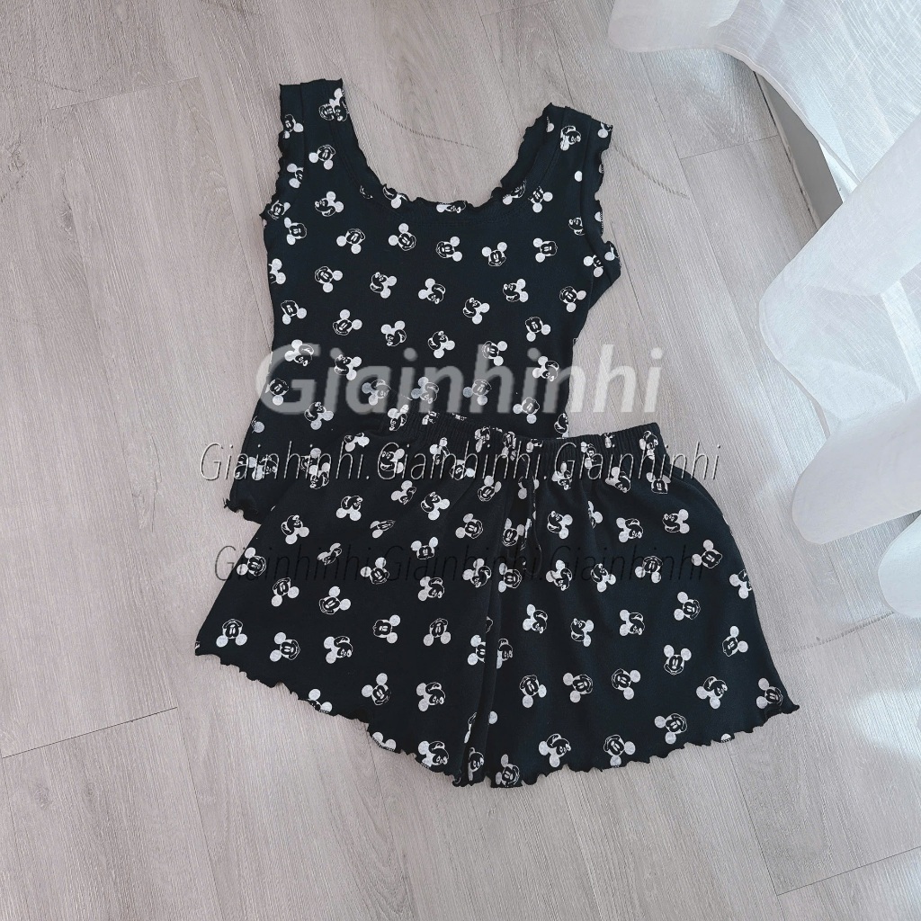 SET 38ĐẦU MICKEY ĐEN
