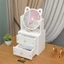 KỆ ĐỰNG MỸ PHẨM MINI CÓ GƯƠNG MÈO ĐÁNG YÊU - Gương Mèo Cute Kèm Kệ Đựng Mỹ Phẩm,Kệ Trang Điểm Thông Minh Sang Trọng