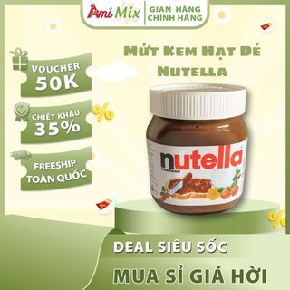 Mứt Kem Hạt Dẻ Nutella (Hộp 200g, 350g, 450g và 680g)