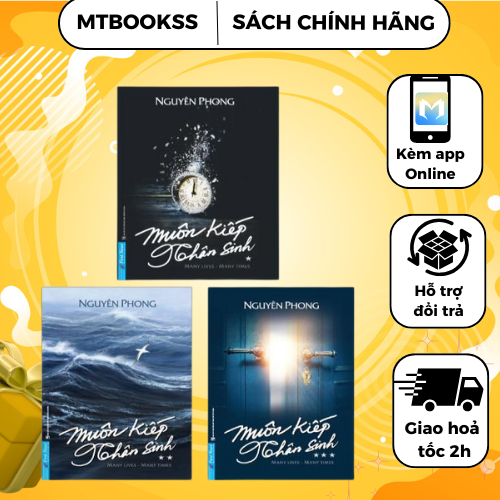 Ảnh Sách - Combo Muôn Kiếp Nhân Sinh Tập 1 & 2 & 3 (Nguyên Phong) - khổ nhỏ bìa mềm 1