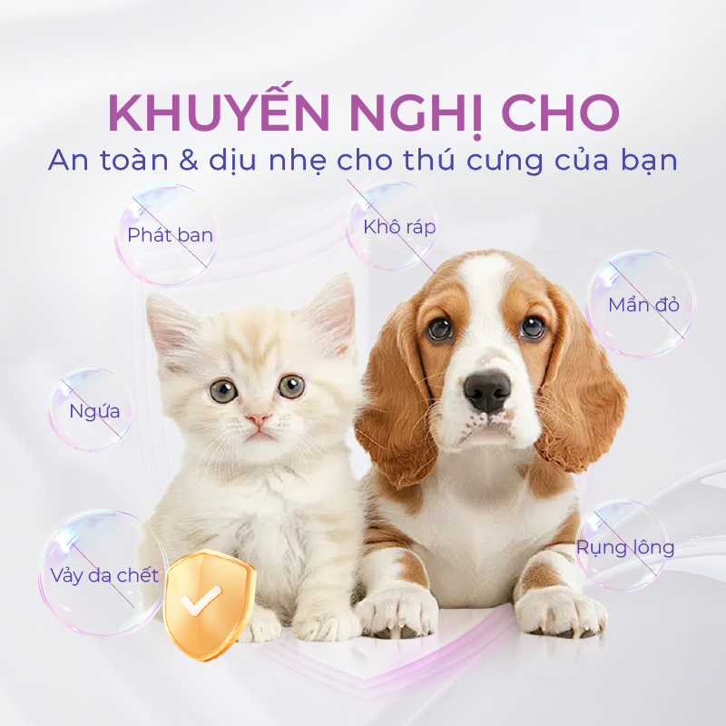 Xịt Chăm Sóc Da Cho Chó Mèo DrVET Giảm Ngứa, Mềm Mượt Lông - Pet Skin Care Spray