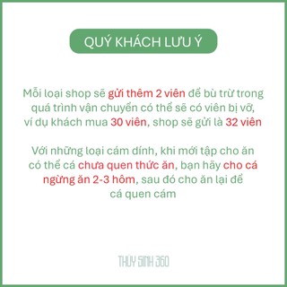 Cám Dán Mix 4 Trong 1 Biozym - Đổi Bữa Thả Ga, Không Lo Về Giá - Dùng Cho Cá Cảnh