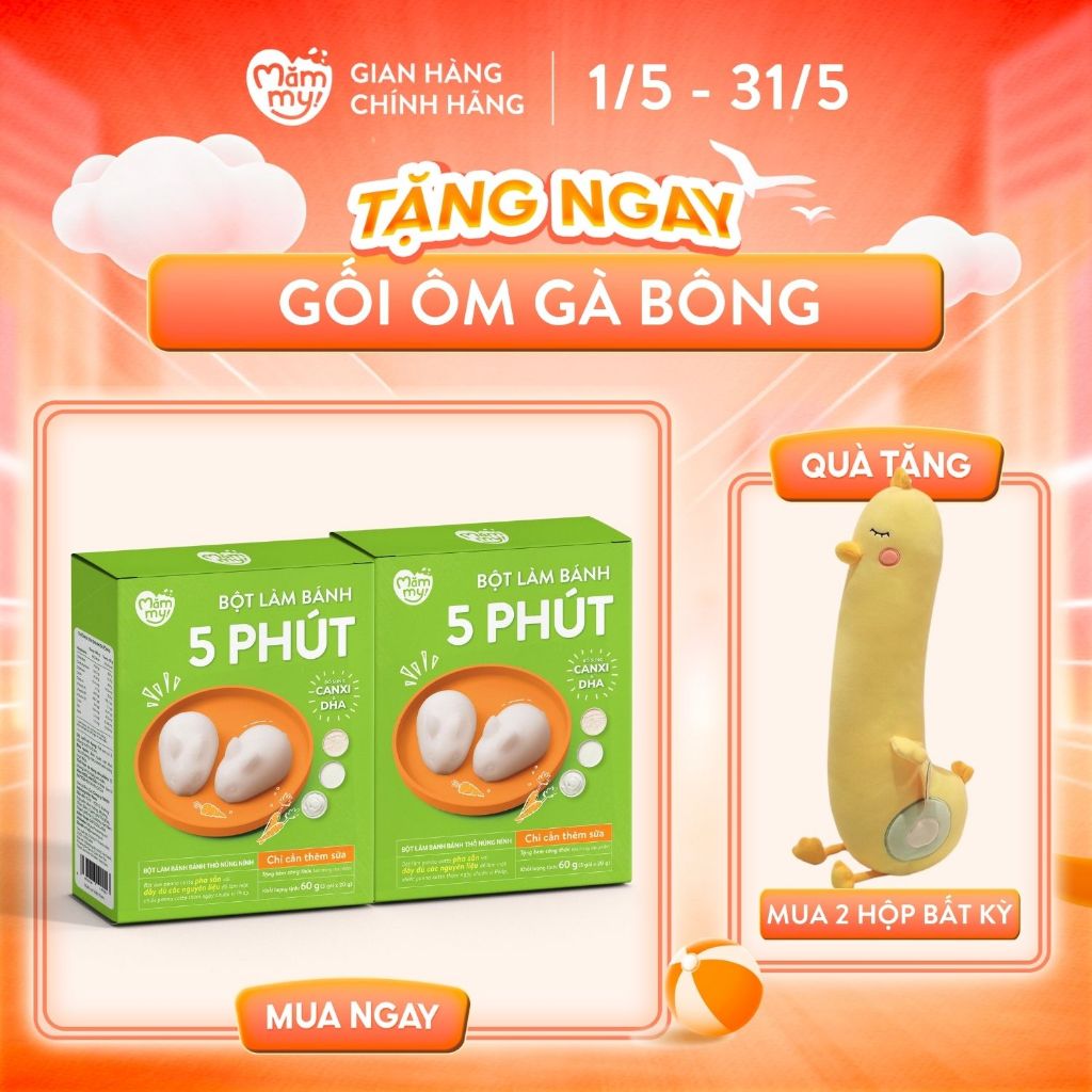 Ảnh Bột làm bánh Panna cotta thỏ núng nính Mămmy làm bữa phụ cho bé chỉ 5 phút bổ sung vitamin và DHA 1