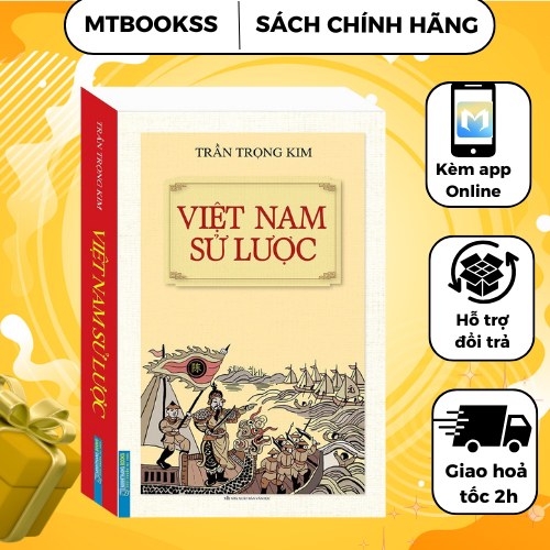 Ảnh Sách - Việt Nam Sử Lược (bìa mềm) 1