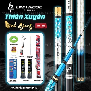 Combo Cần Câu Tay Thiên Xuyên Minh Giang F1 5h 28i Chuyên Rô Riếc Chép