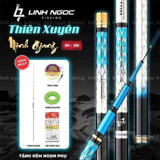 Combo Cần Câu Tay Thiên Xuyên Minh Giang F1 5h 28i Chuyên Rô Riếc Chép