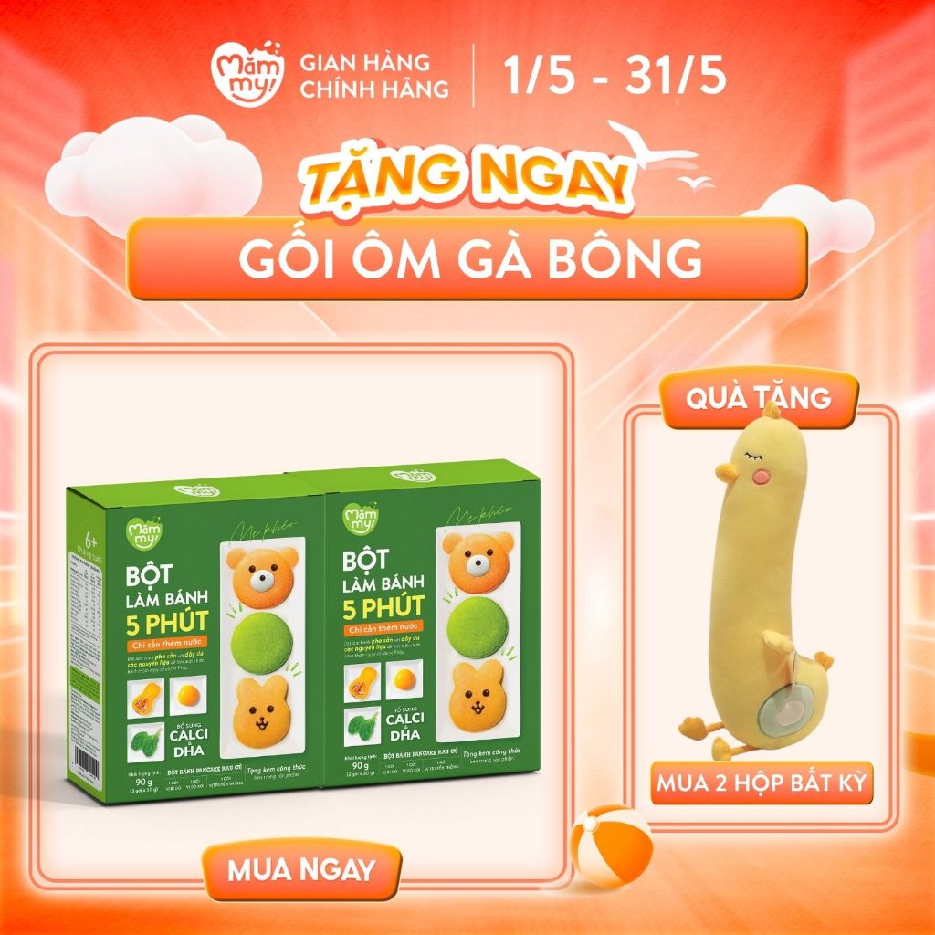 Ảnh Bột làm bánh Pancake Mămmy làm bữa phụ cho bé chỉ với 5 phút bổ sung vitamin, giàu dinh dưỡng 1