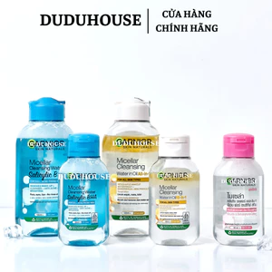 Tẩy Trang Gar.ni.er Micellar Cleansing Water Cho mọi loại da, Da Dầu, Mụn Minisize 125ml/50ml