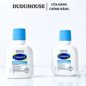 Sữa Rửa Mặt Lành Tính, Dịu Nhẹ Không Xà Phòng Cetaphil Gentle Skin Cleanser 59ml Duduhouse