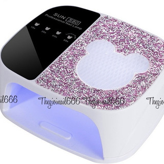 Máy Hơ Móng Con Thỏ Đính Đá Cắm Điện & Tích Điện Màu Ngẫu Nhiên - Chăm Sóc Móng Gel Tiện Lợi