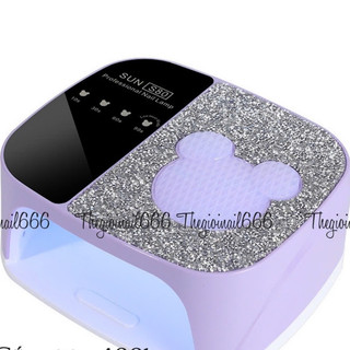 Máy Hơ Móng Con Thỏ Đính Đá Cắm Điện & Tích Điện Màu Ngẫu Nhiên - Chăm Sóc Móng Gel Tiện Lợi