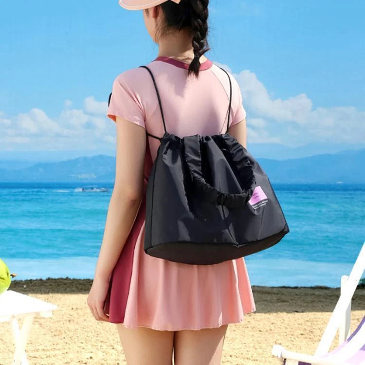 Balo du lịch, thể thao, túi dây rút đựng đồ đa năng BL7 2 ngăn chống thấm nước tuyệt đối